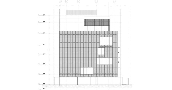 The Aleph building facade
